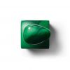 VERT MALACHITE FLORAL WHITE FLOWERS <br class=